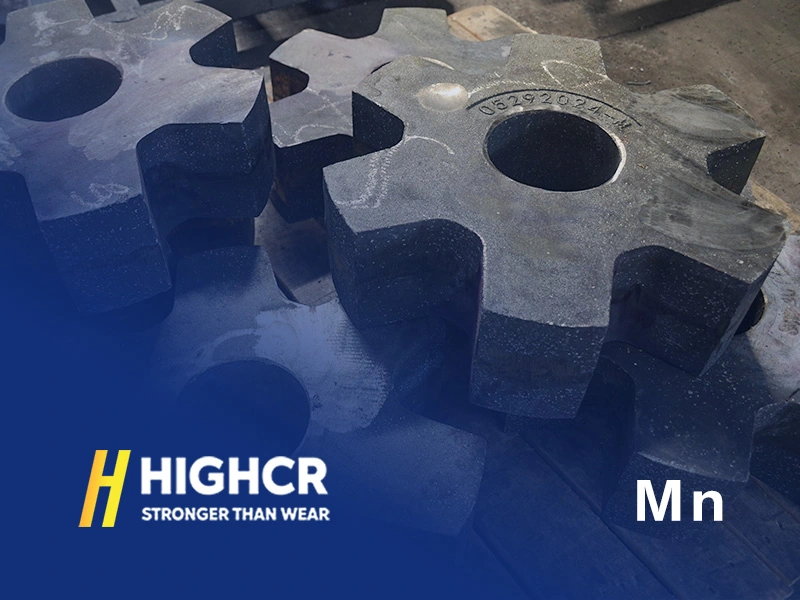 Manganese steel casting